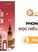 Phong tỏa Đọc Hiểu Đọc Điền Mapstudy PDF